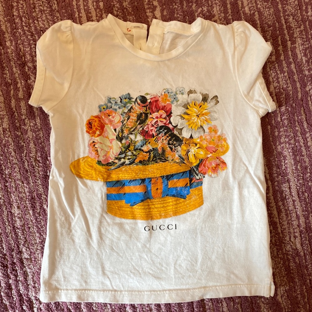 Gucci girls tee